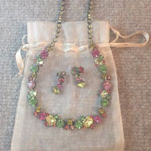 Sorrelli Necklace and Earring Set Precious Stone